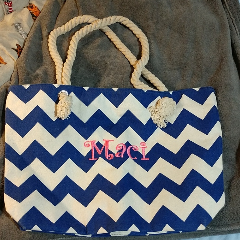 "Maci"beach bag,